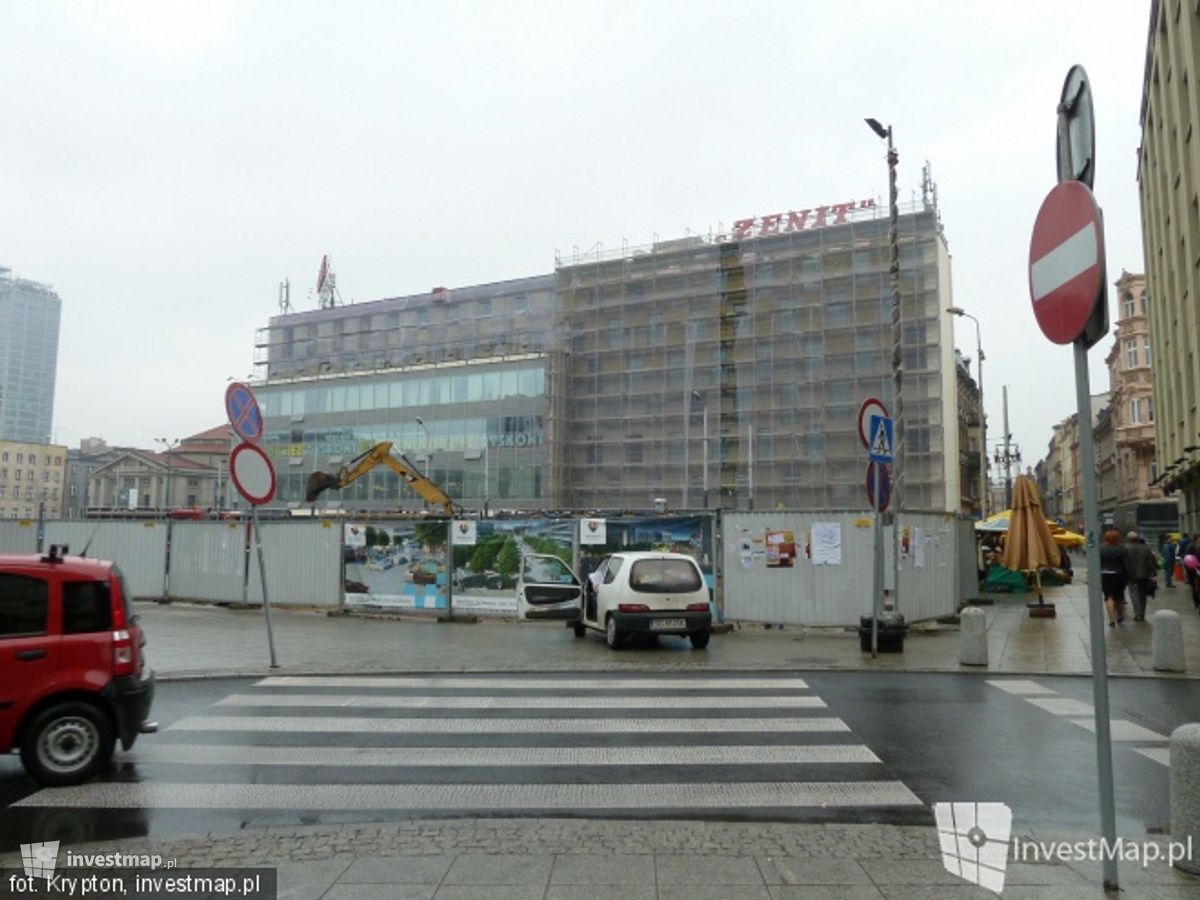 Zdjęcie [Katowice] Remont domu handlowego "Zenit" fot. Krypton 