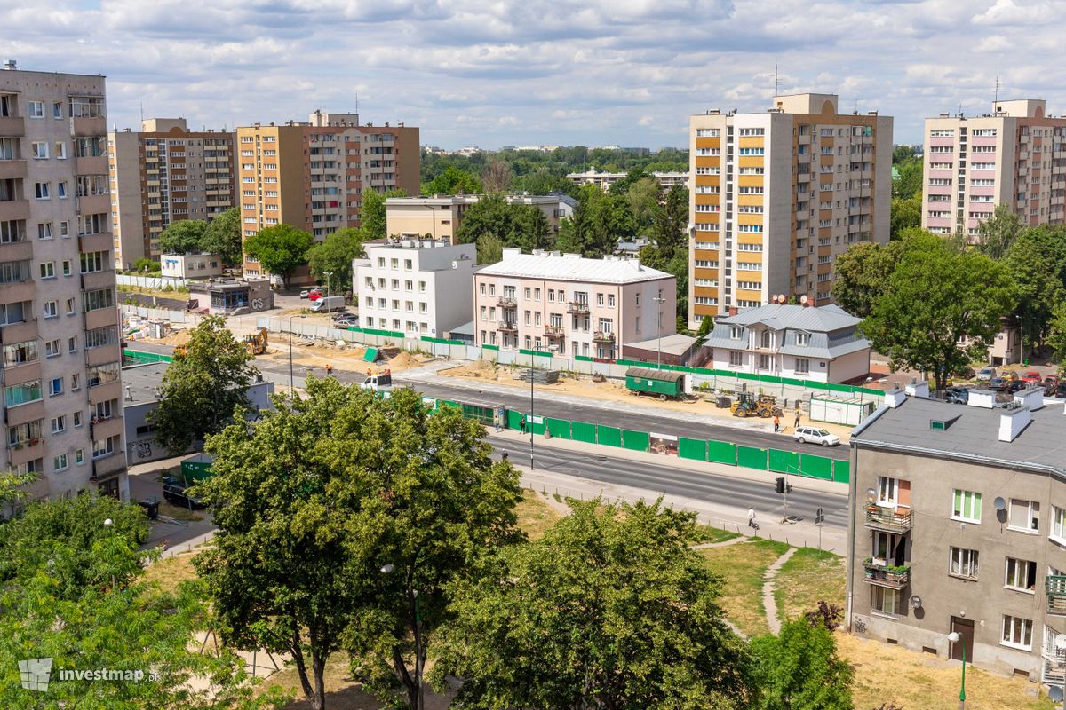 Zdjęcie [Warszawa] Budowa II linii Metra - Stacja Księcia Janusza fot. Jakub Zazula