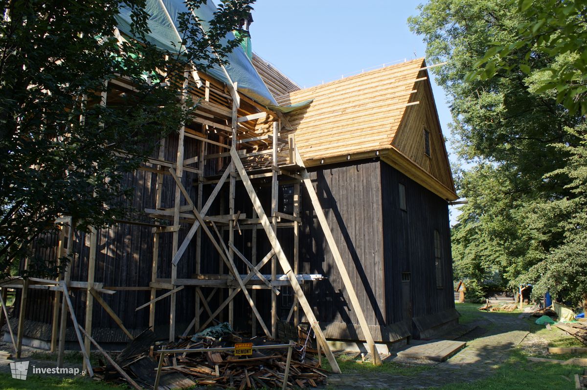 Zdjęcie [Kraków] Remont Kościoła, ul. Klasztorna 4 fot. Damian Daraż 