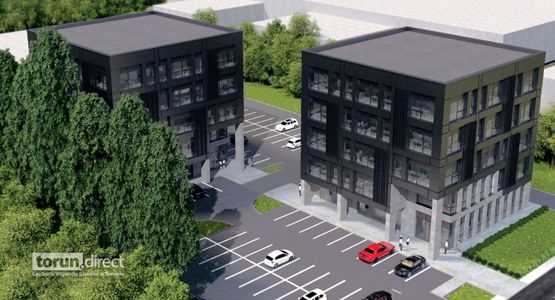 W Toruniu powstaje nowy kompleks biurowy Platinum Business Center [ZDJĘCIA + WIZUALIZACJE]