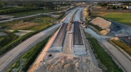 Trwa budowa drogi ekspresowej S6 – Obwodnicy Metropolii Trójmiejskiej [FILMY + ZDJĘCIA]