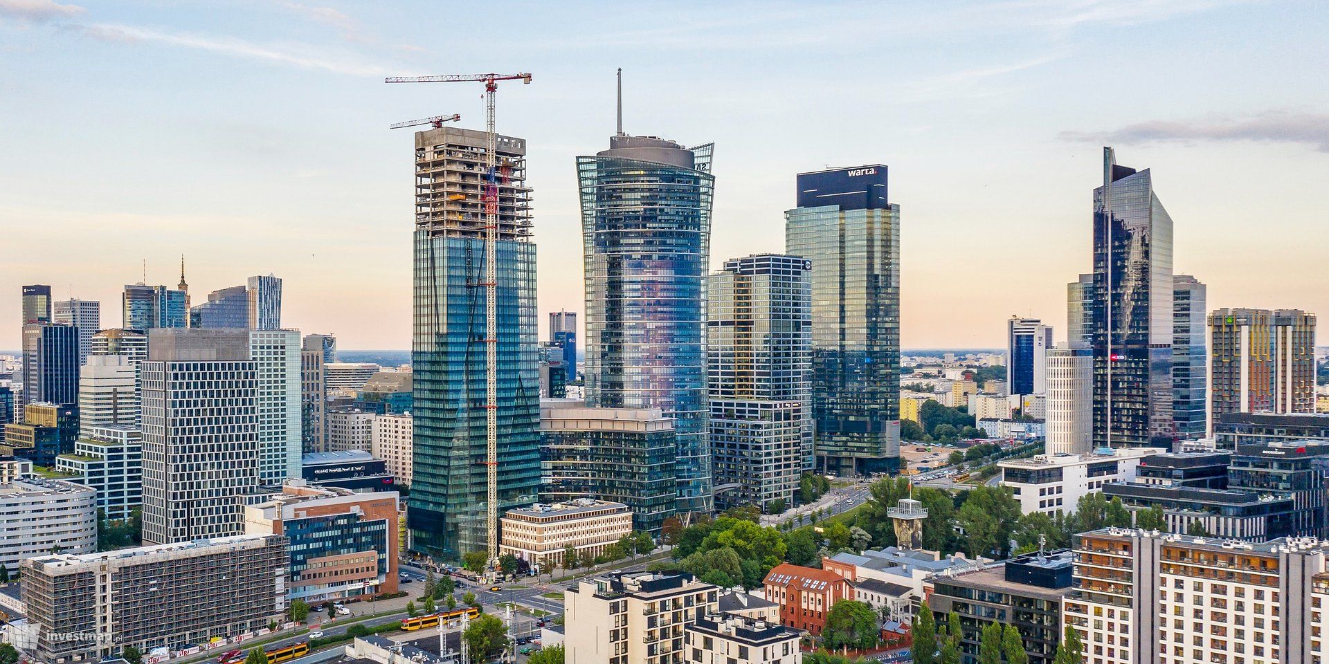 W Warszawie powstaje nowy, 174-metrowy wieżowiec The Bridge 