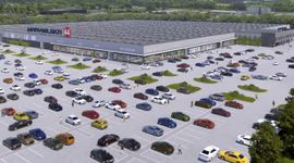 Wkrótce ruszy odbudowa CH Marywilska 44, spalonego przez dywersantów na usługach Rosji [WIZUALIZACJE]