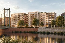 [Wrocław] Budynek wielorodzinny, Drobnera 16-22