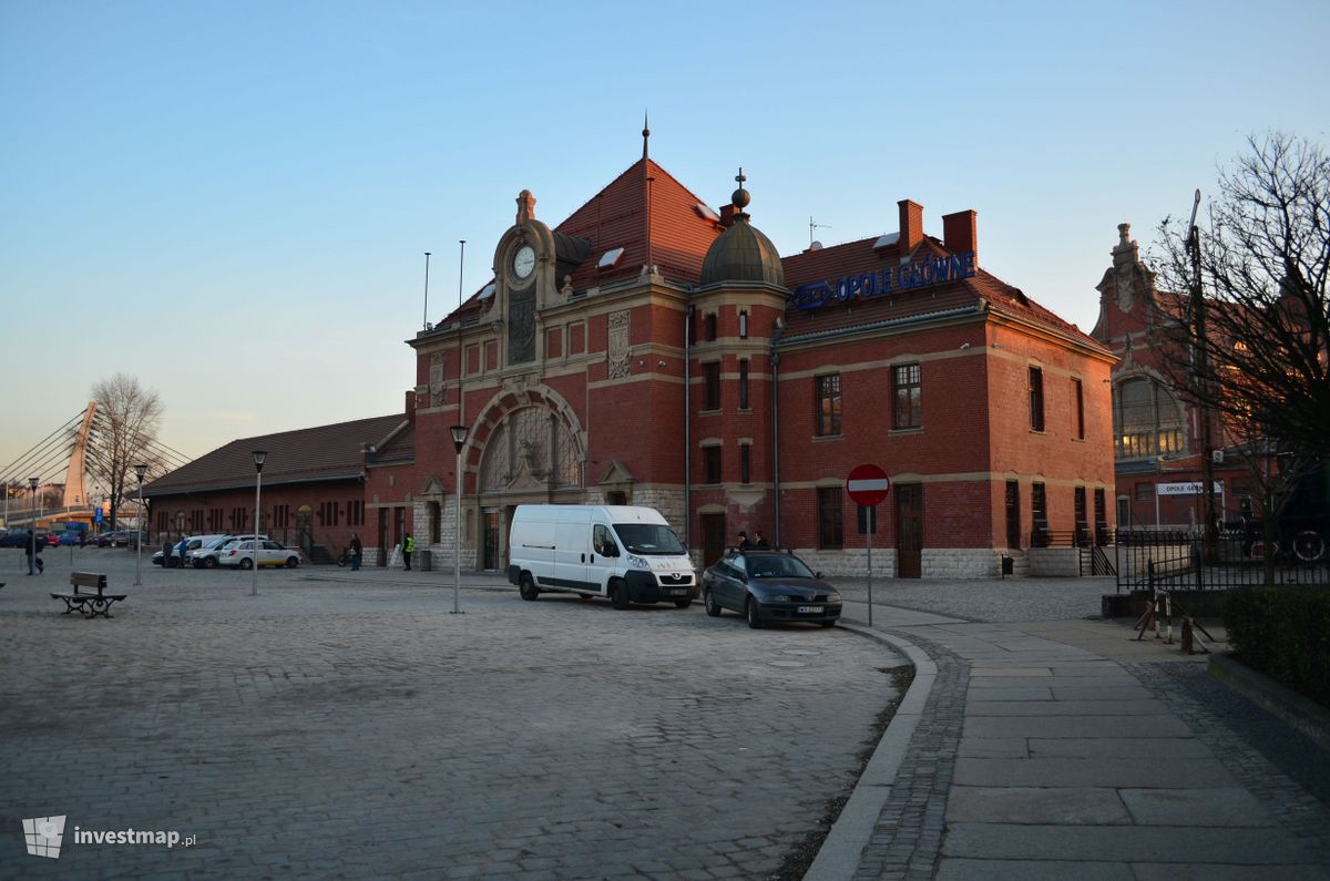 Zdjęcie [Opole] Dworzec "Opole Główne" (remont) fot. Jan Hawełko 