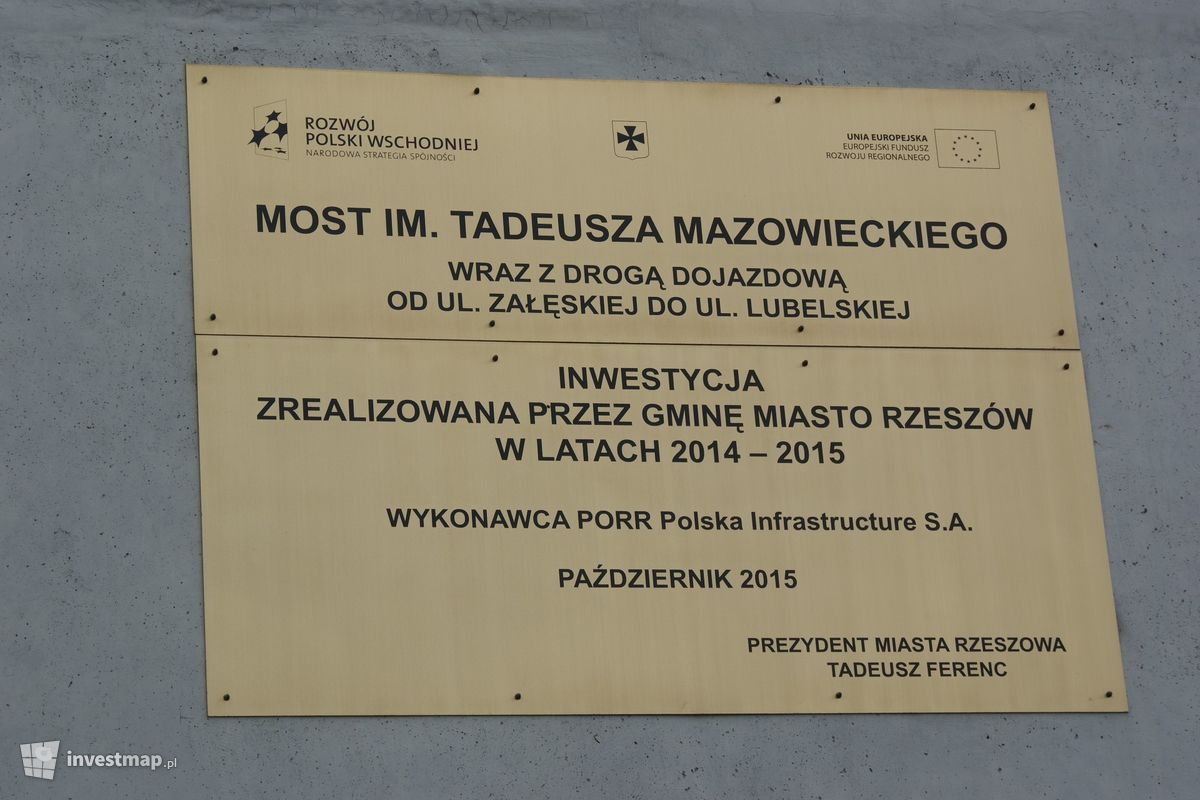 Zdjęcie [Rzeszów] Most Tadeusza Mazowieckiego fot. Damian Daraż 