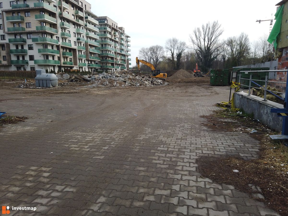 Zdjęcie Rozbiórki, ul. Cystersów 22 fot. Damian Daraż 
