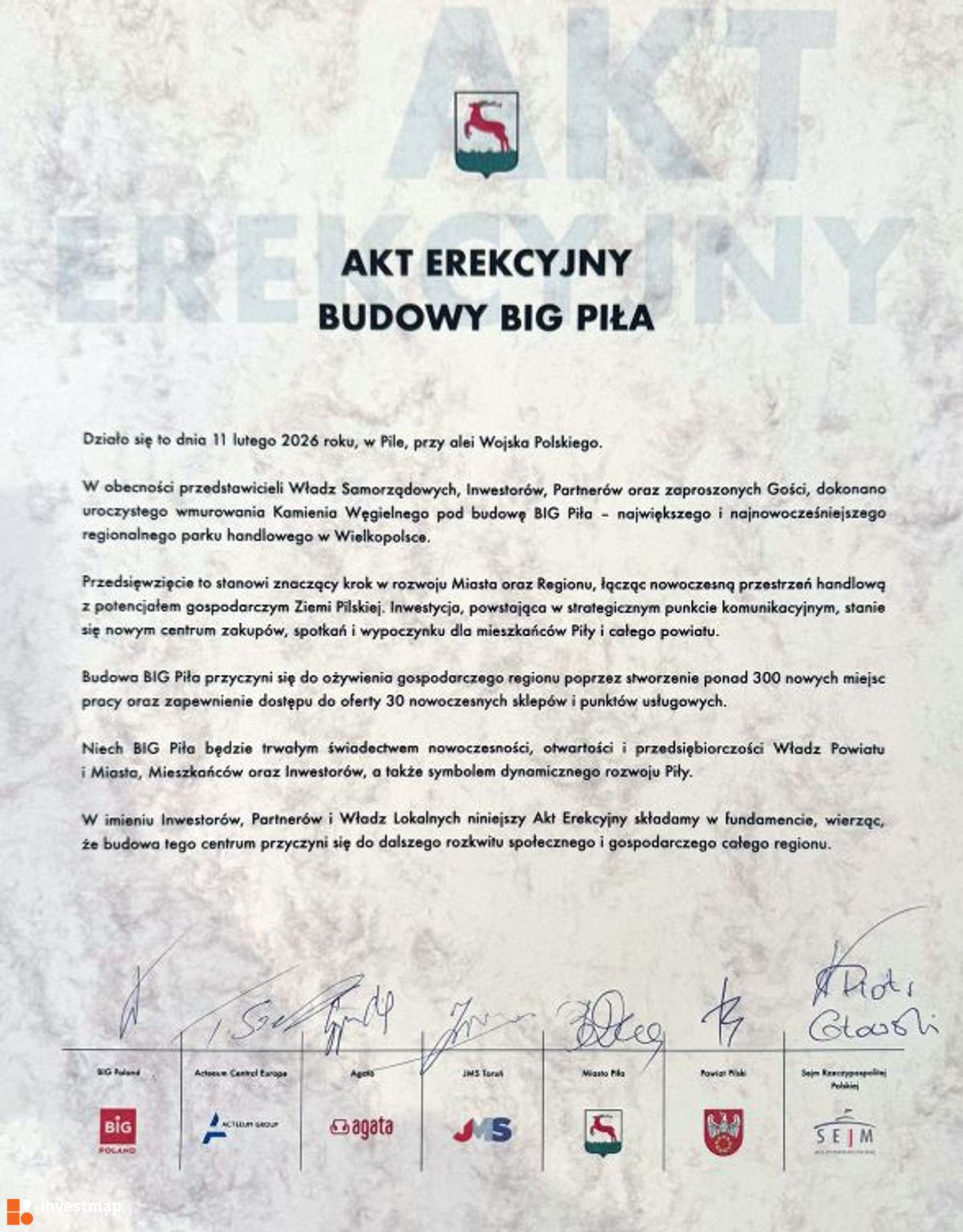 Zdjęcie Centrum handlowe BIG Piła fot. Orzech 