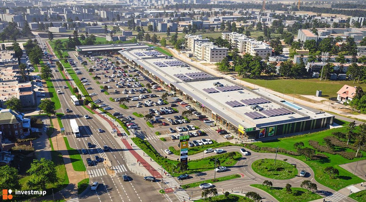 Wizualizacja OTO Park Lubin dodał Orzech 