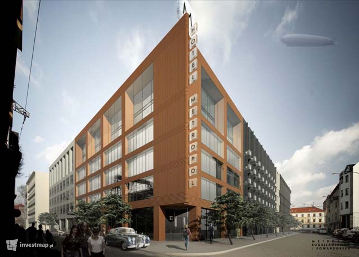 Wizualizacja [Wrocław] Kompleks hotelowo-handlowo-apartamentowy "Centrum Metropol" dodał Jan Augustynowski