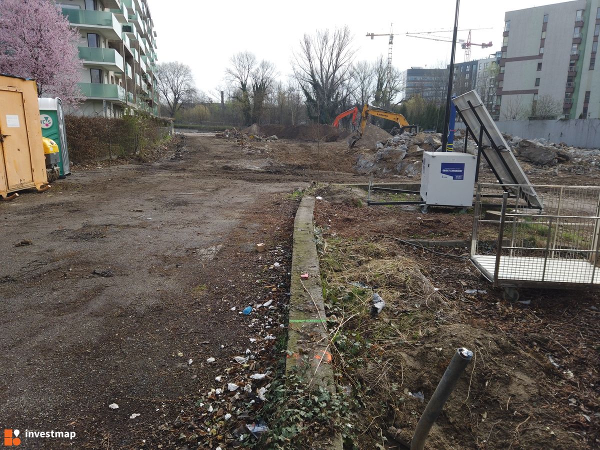 Zdjęcie Rozbiórki, ul. Cystersów 22 fot. Damian Daraż 