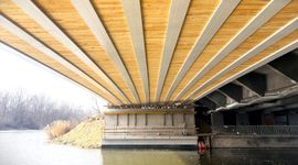 Postępuja prace przy budowie mostu nad Kanałem Żerańskim w Warszawie [FILM]