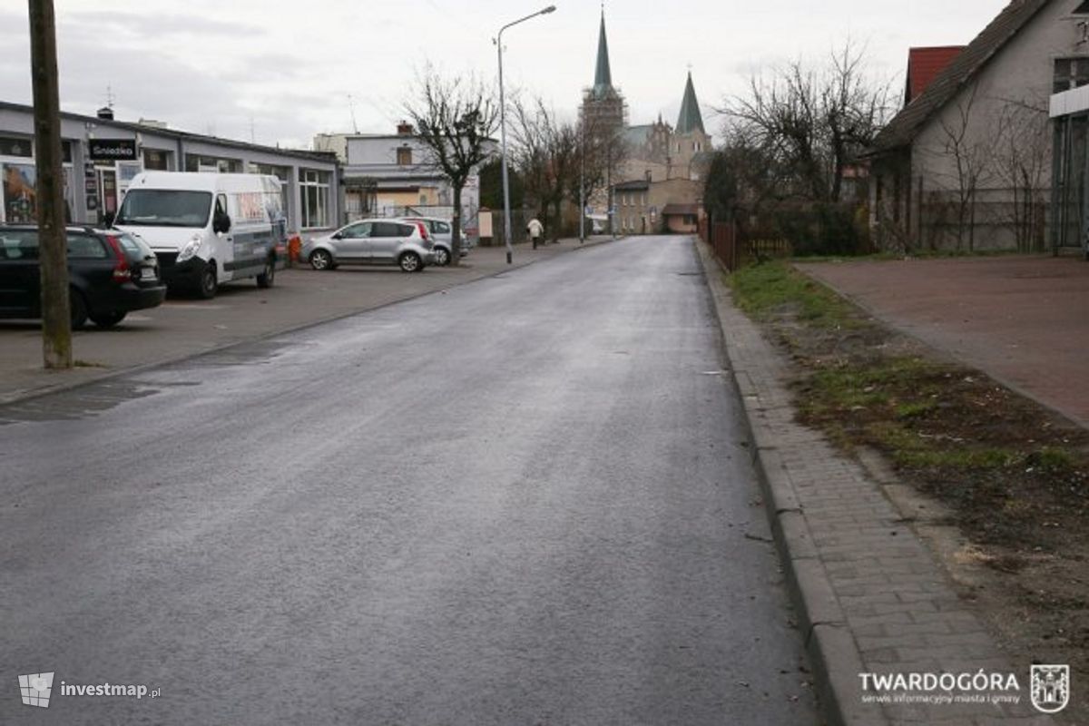 Zdjęcie Remont ulicy Ignacego Paderewskiego w Twardogórze    fot. Gmina Twardogóra