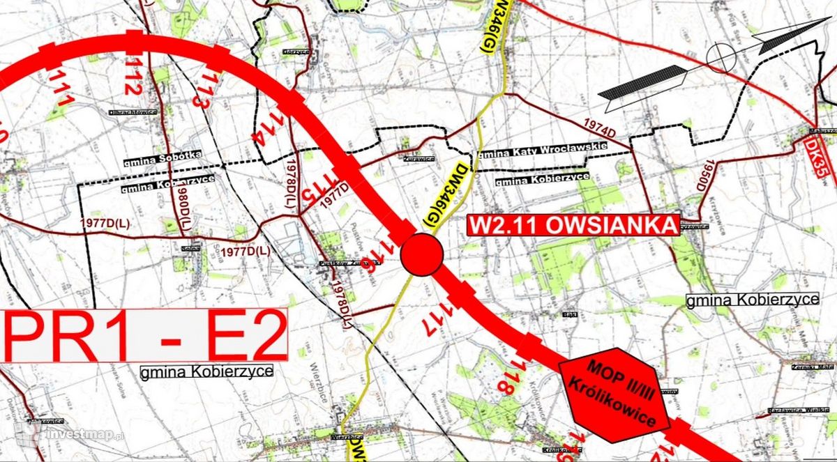 Wizualizacja S8 Kobierzyce Północ – Kobierzyce Południe dodał Wojciech Jenda