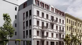 W centrum Łodzi trwa odbudowa zawalonej kamienicy [ZDJĘCIA+WIZUALIZACJE]