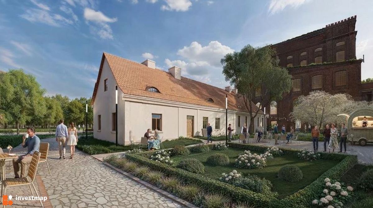 Wizualizacja Rewitalizacja starej przędzalni Scheiblera dodał Orzech 