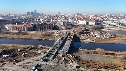 Ostatnie chwile północnej części Mostu Chrobrego w Poznaniu [ZDJĘCIA+WIZUALIZACJE]