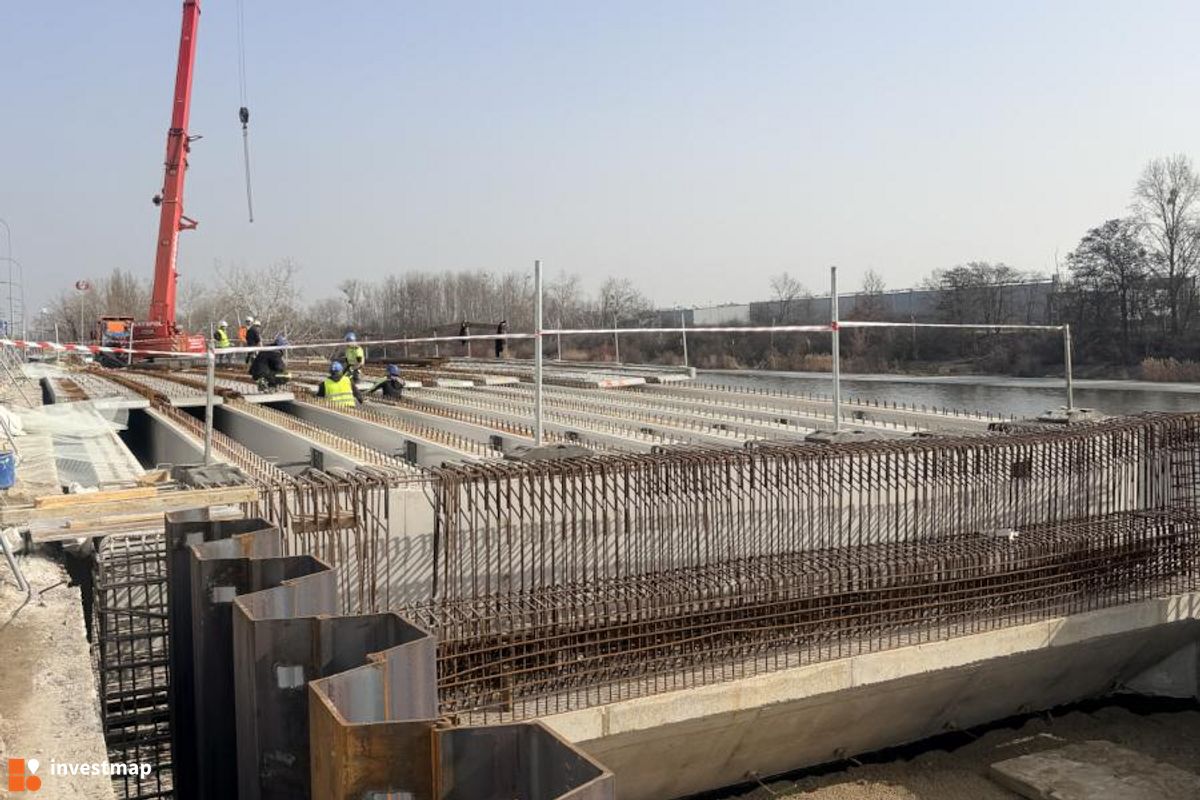 Zdjęcie Most nad Kanałem Żerańskim fot. Wojciech Jenda