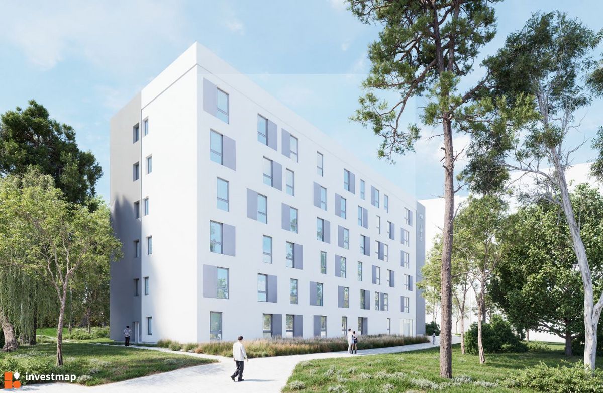 Wizualizacja Dom studencki Katolickiego Uniwersytetu Lubelskiego dodał Orzech 