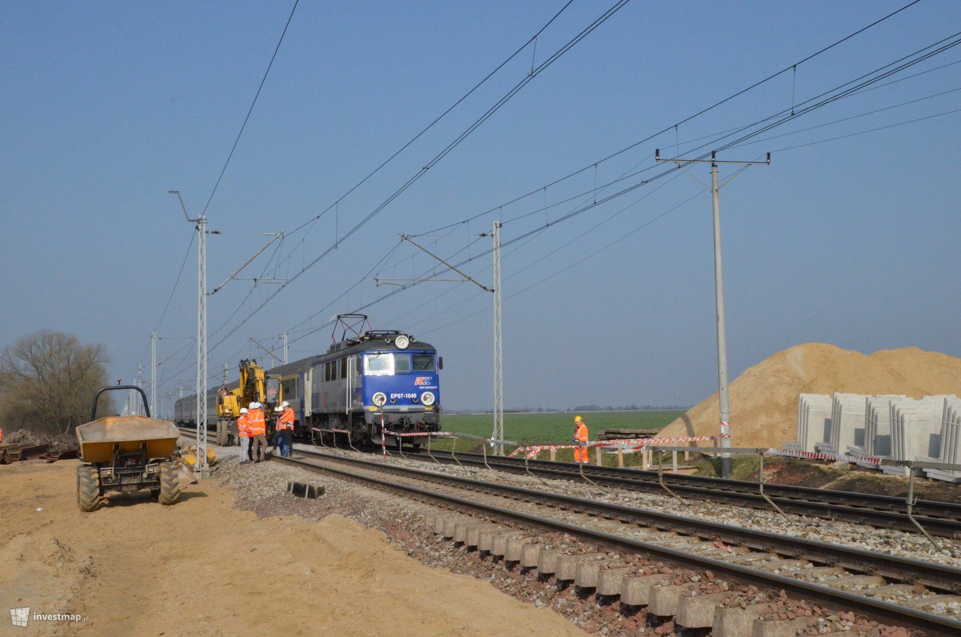 Rozpoczęła się budowa nowego przystanku na linii kolejowej Wrocław – Opole 