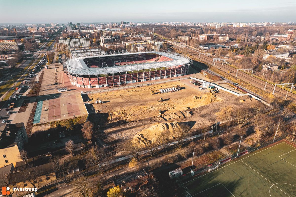 Zdjęcie Rozbudowa stadionu Widzewa Łódź fot. Jakub Zazula 