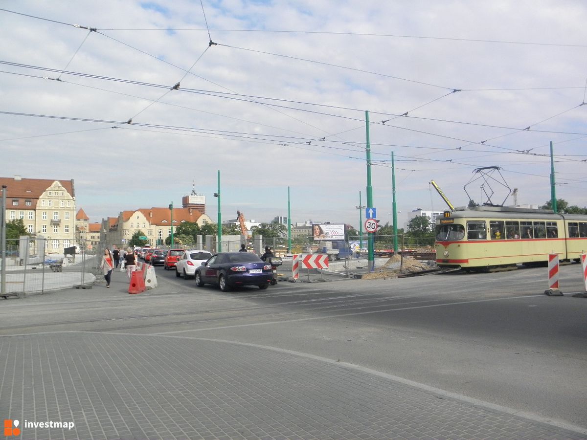 Zdjęcie [Poznań] Przebudowa węzła Rondo Kaponiera fot. PieEetrek 