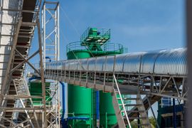 Zakład recyklingu odpadów betonowych