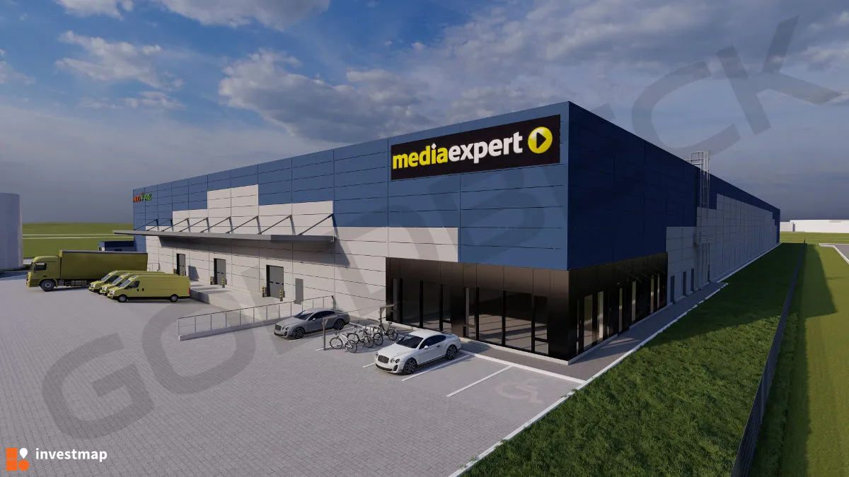Wizualizacja Centrum logistyczne Media Expert dodał Wojciech Jenda