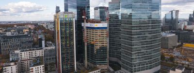 W centrum stolicy powstaje 130-mterowy biurowiec Skyliner II [FILM]