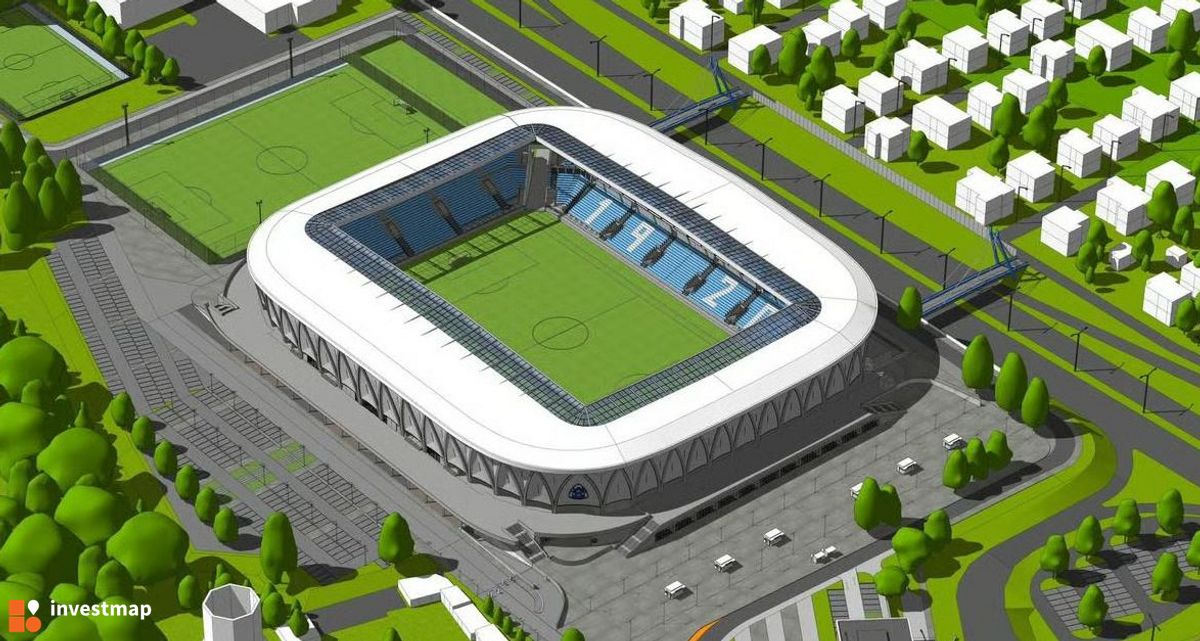 Wizualizacja [Chorzów] Nowy stadion Ruchu Chorzów dodał Orzech 