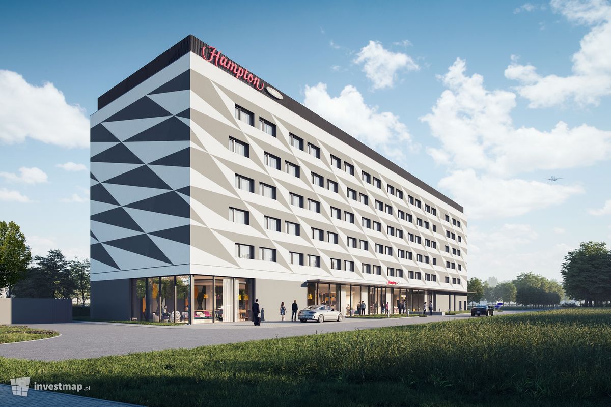 Wizualizacja Hotel Hampton by Hilton Kraków Airport dodał Orzech 