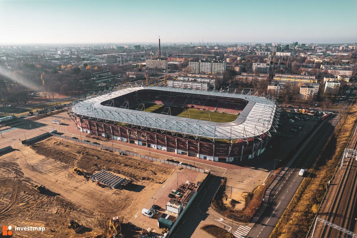 Zdjęcie Rozbudowa stadionu Widzewa Łódź fot. Jakub Zazula 