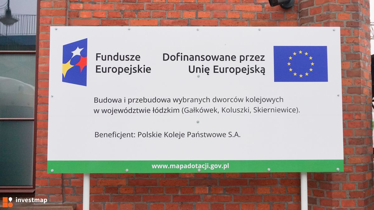 Zdjęcie Dworzec kolejowy w Skierniewicach fot. Wojciech Jenda