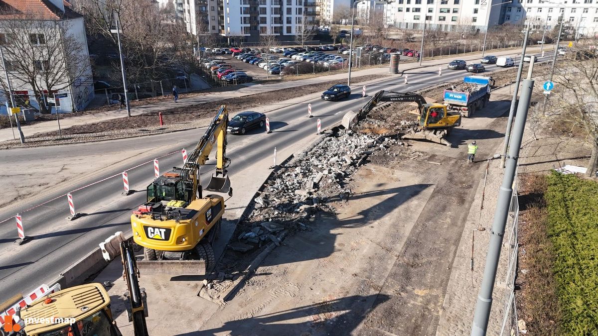 Zdjęcie Przebudowa mostu Chrobrego w Poznaniu fot. Wojciech Jenda