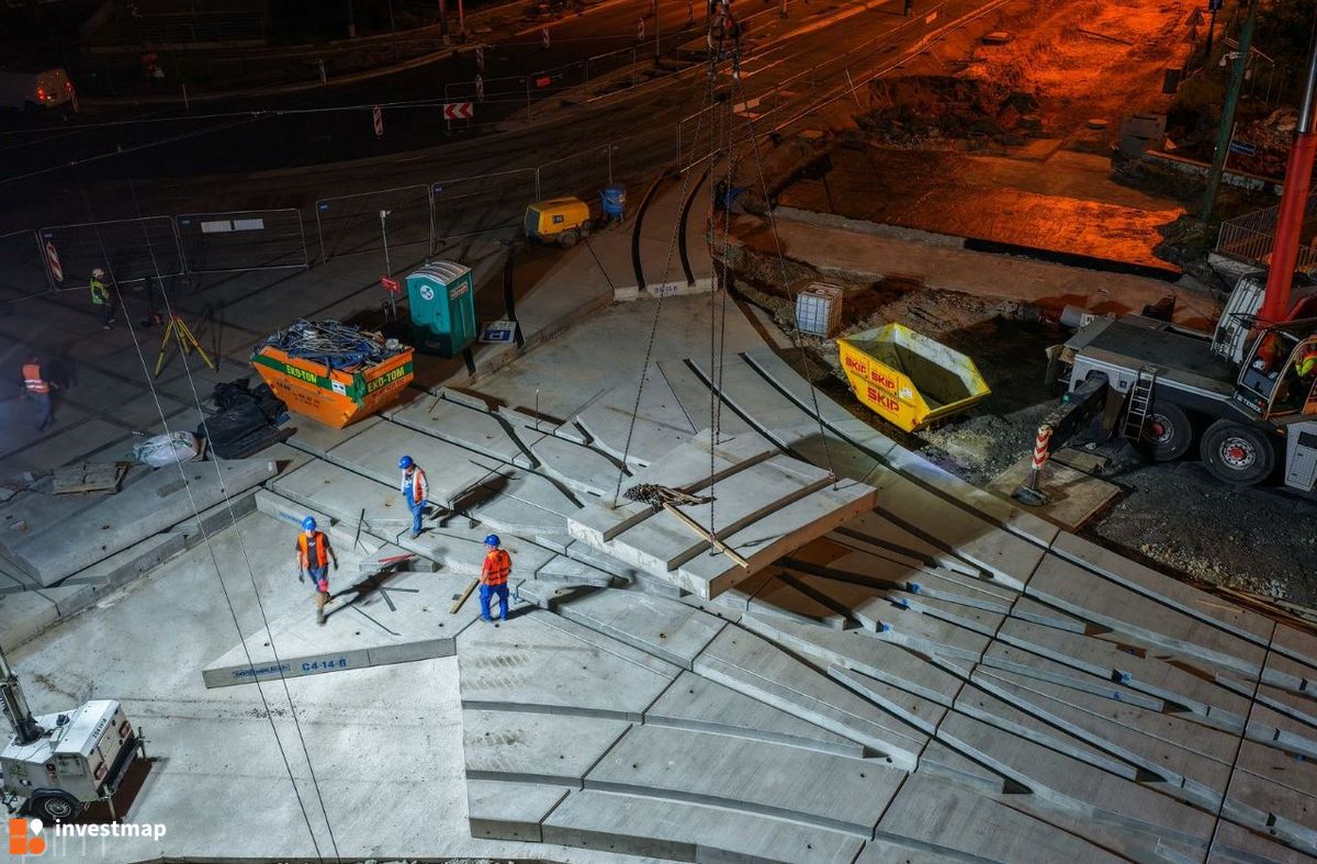 Zdjęcie Trasa tramwajowa, ul. Ratajczaka fot. Orzech 