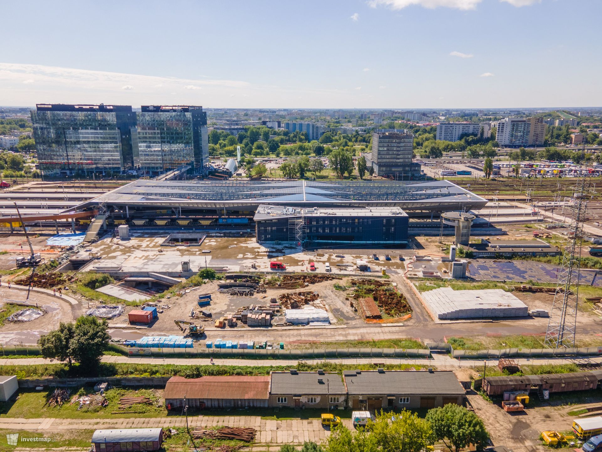 Postępują prace przy przebudowie dworca kolejowego Warszawa Zachodnia 