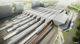 W Warszawie powstaje nowy Dworzec Zachodni. Inwestycja ma duże opóźnienie i będzie droższa [FILMY+ZDJĘCIA]