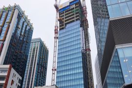 W centrum Warszawy powstaje 130-metrowy wieżowiec Skyliner II [FILM+ZDJĘCIA]