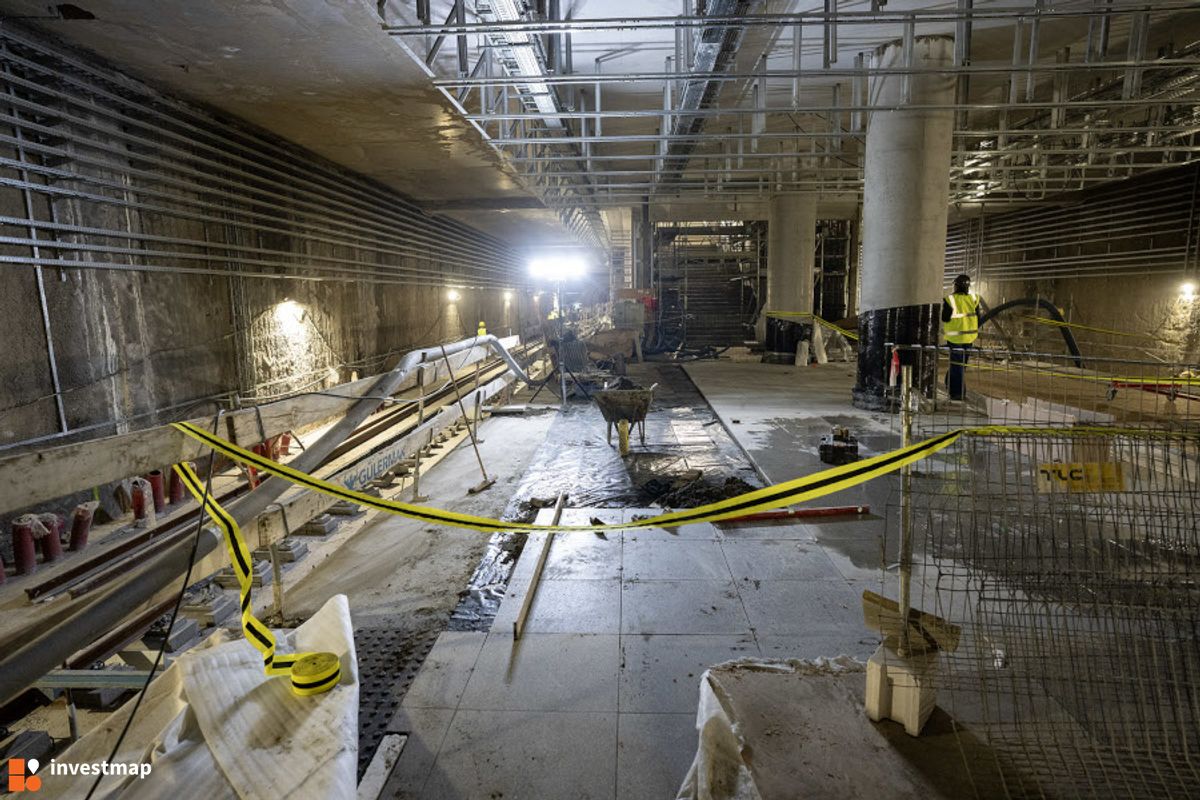 Zdjęcie II linia metra (M2) fot. Wojciech Jenda