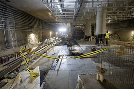 Kolejny etap prac na linii metra M2 na Bemowie [FILM+ZDJĘCIA]