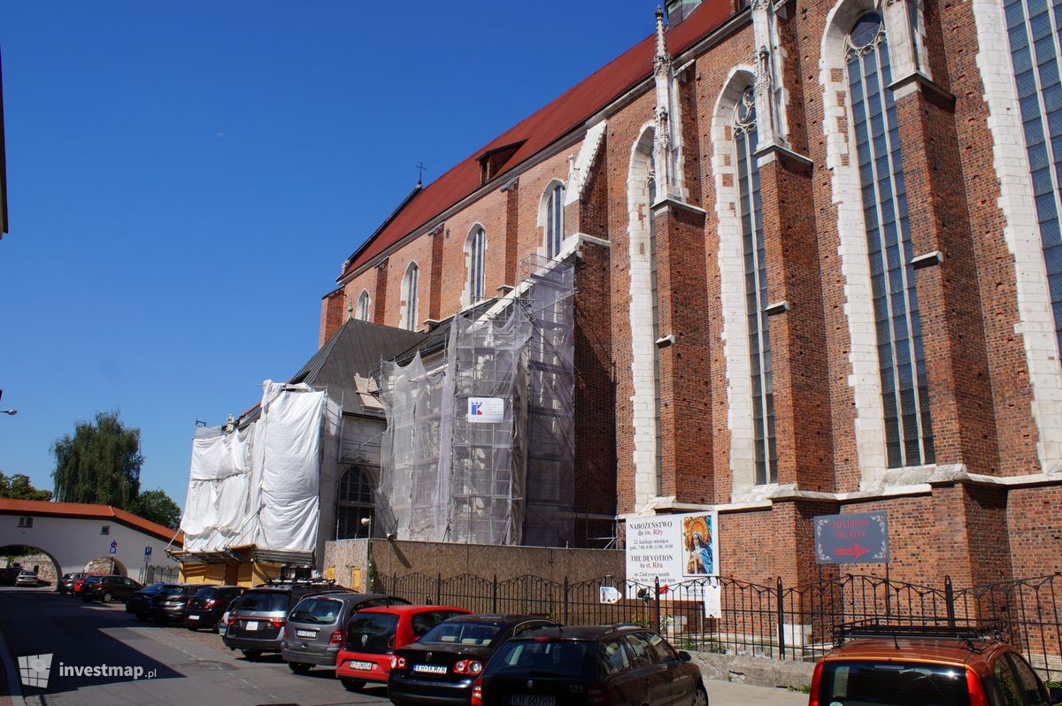 Zdjęcie [Kraków] Remont Klasztoru, ul. Augustiańska fot. Damian Daraż 