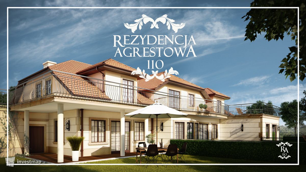 Wizualizacja [Wrocław] Domy szeregowe "Rezydencja Agrestowa 110" dodał CasaSolare 