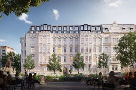 Szczecin: ruszają prace przy niszczejącej kamienicy na Placu Grunwaldzkim. Przejdzie rewitalizację, przebudowę i nadbudowę [WIZUALIZACJE]