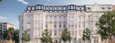 Szczecin: ruszają prace przy niszczejącej kamienicy na Placu Grunwaldzkim. Przejdzie rewitalizację, przebudowę i nadbudowę [WIZUALIZACJE]