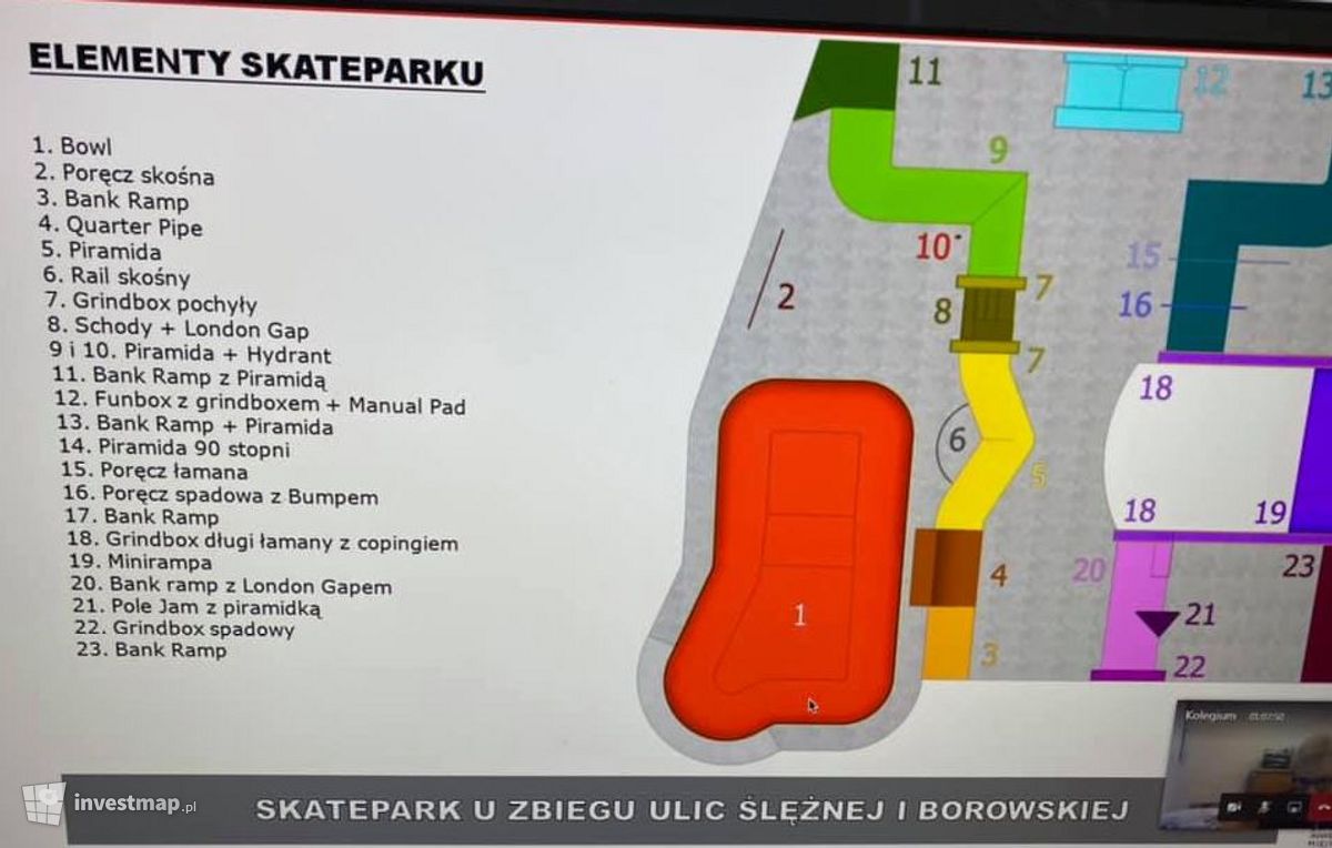 Wizualizacja Skatepark i boisko wielofunkcyjne dodał Orzech 