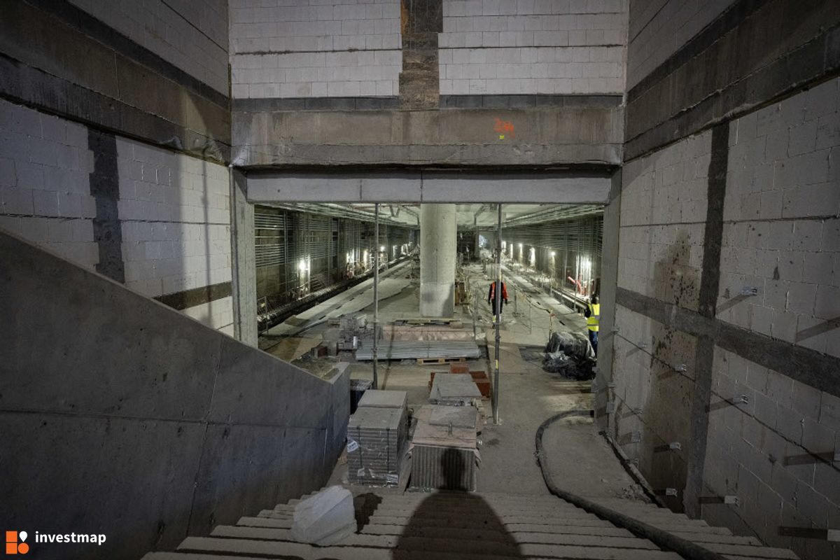 Zdjęcie II linia metra (M2) fot. Wojciech Jenda