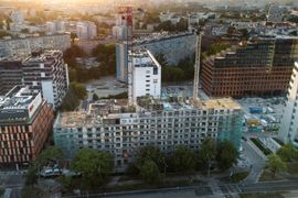Budowa luksusowego 18-kondygnacyjnego apartamentowca Powstańców 7D we Wrocławiu wchodzi w kluczowy etap realizacji [WIZUALIZACJE+ZDJĘCIA+FILMY]