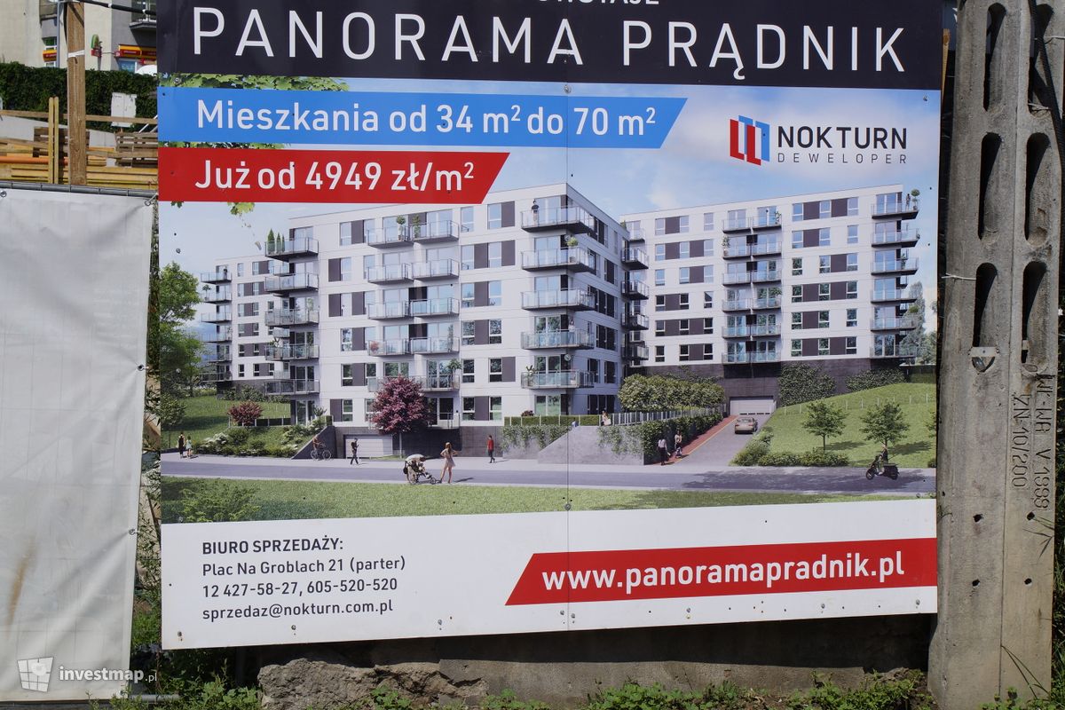 Zdjęcie Panorama Prądnik fot. Damian Daraż 