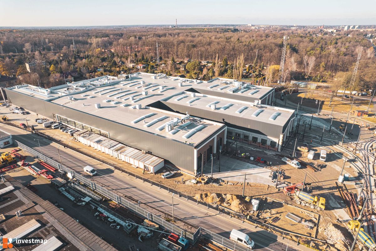 Zdjęcie Zakład Techniki MPK Łódź fot. Jakub Zazula 