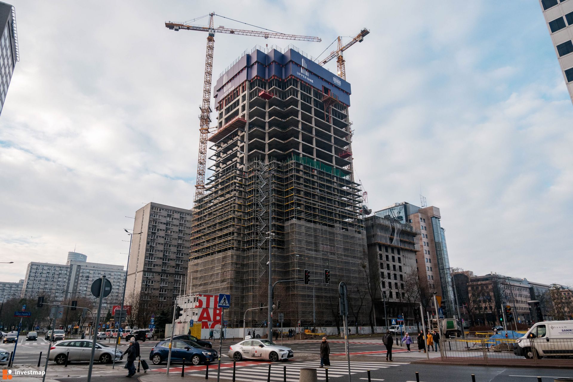 W Warszawie powstaje Upper One z ponad 130-metrowym wieżowcem